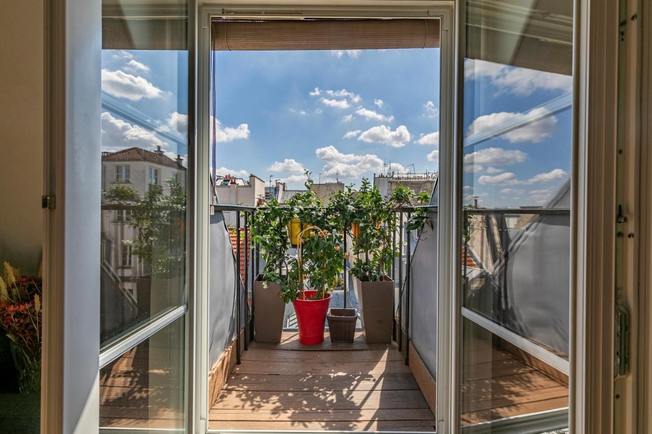 Apartmán Paris Centre Dernier Etage Vue Ascenseur Exteriér fotografie