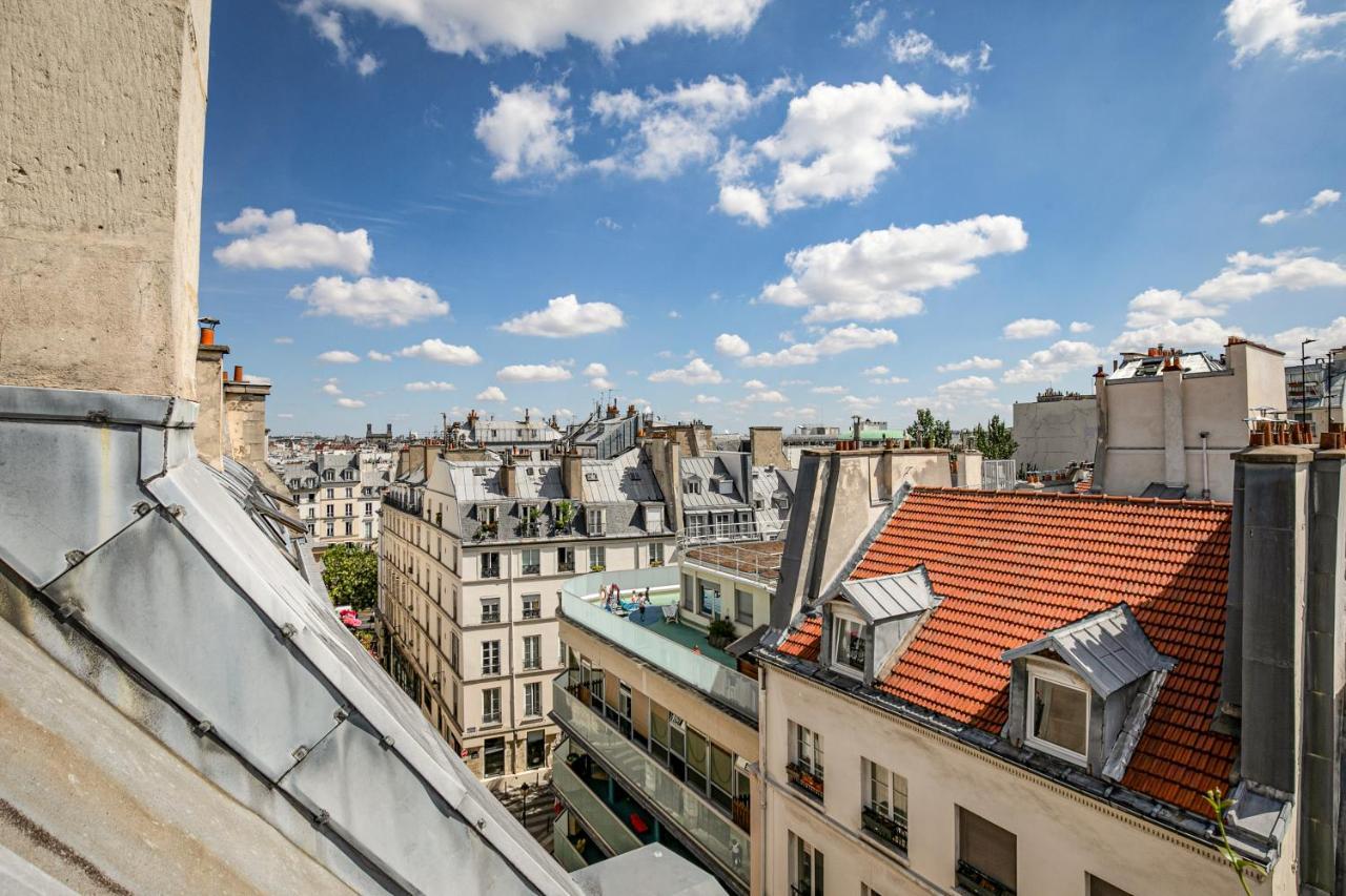 Apartmán Paris Centre Dernier Etage Vue Ascenseur Exteriér fotografie